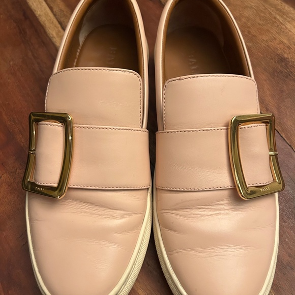 -BALLY Heska Leather Slip On Loafers EU38/ US 7.5-8 - Picture 10 of 13